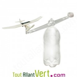 Kit construction Mobile avion solaire, jeu sur l\'nergie solaire 5 ans+
