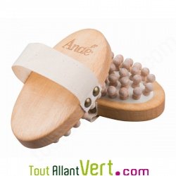 Brosse massage en bois anti cellulite 