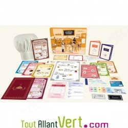 Jeu de r�le pour enfant Si j\'�tais le Chef de mon restaurant, 5 ans+