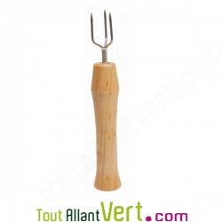 Pique � pomme de terre en bois de h�tre 12.5 cm