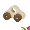 Voiture b�b� en bois naturel, 13cm 1 an et +