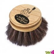 Recharge pour la brosse vaisselle en bois et crin de cheval