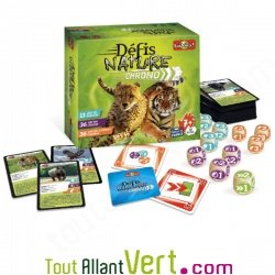 Jeu de bataille volu Dfis Nature Chrono, 2-4 joueurs, 7+