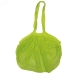 Sac filet � provisions avec longues anses, coton bio, vert