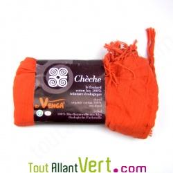 Ch�che en coton bio, teinture �cologique