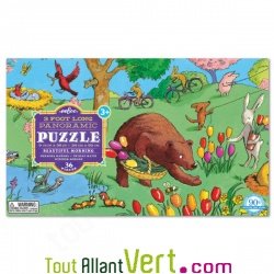 Puzzle g�ant panoramique Un beau matin 36 pi�ces, 91.5x24cm, 3+