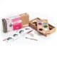 Kit de maquillage bio pour enfants 8 couleurs Mondes enchants, Namaki