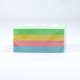 Pense-b�te repositionnable recycl� 4 couleurs pastels 75x75 mm bloc 400 feuilles