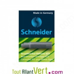 Lot de 3 cartouches d\'encre Noire Maxx Eco 655 pour marqueurs effa�ables Schneider