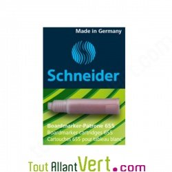 Lot de 3 cartouches d\'encre Rouge Maxx Eco 655 pour marqueurs effa�ables Schneider