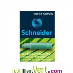 Lot de 3 cartouches d\'encre Verte Maxx Eco 655 pour marqueurs effa�ables Schneider