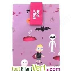 Sac sandwich enfant reutilisable et lavable, Rose
