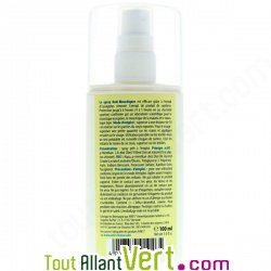 Spray anti-moustiques pour la peau, solution naturelle 100ml