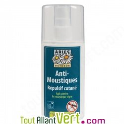 Spray anti-moustiques pour la peau, solution naturelle 100ml