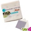 Lot de 3 mouchoirs en coton bio, 28x28cm