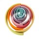 Grand tunnel couleurs pastels bois empilable, 12 pi�ces, 38 cm