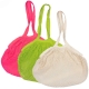 Sac filet � provisions avec longues anses, coton bio