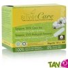 Tampons hygi�niques coton bio, R�gulier, sans applicateur, lot de 18, Silvercare