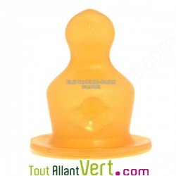 2 Ttines en latex naturel anti-colique (6mois et +) pour biberon Emil die Flasche 250ml
