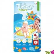 12 Culottes de bain jetables cologiques, 8-15kg, swim & play, Tidoo