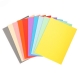 10 chemises recycl�es Assortiment 10 couleurs pastels 32x24cm pour A4, 170g