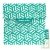 Pochette go�ter vert r�utilisable et lavable ferm�e par velcro 18cm pour emporter son encas