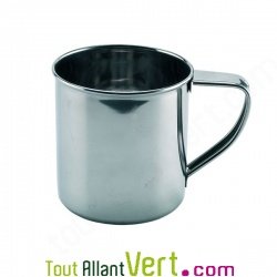 Tasse inox r�utilisable et incassable