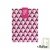 Emballage sandwich rose ajustable et lavable, avec velcro, 54x32cm