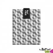 Emballage sandwich noir ajustable et lavable, avec velcro, 54x32cm