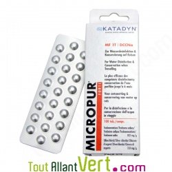 Micropur Forte DCCNa comprim�s d�sinfection et conservation eau x100