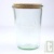 Pot de conservation en verre, bouchon li�ge 0.9L