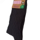 Chaussettes torsades en laine et coton bio