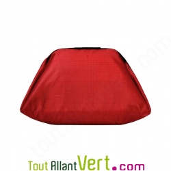 Sac repas r�utilisable Square Rouge