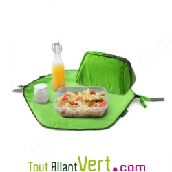 Sac repas r�utilisable Square Vert