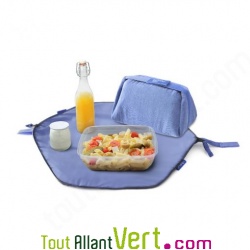 Sac repas r�utilisable Eco Bleu