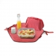 Sac repas r�utilisable Eco Rouge