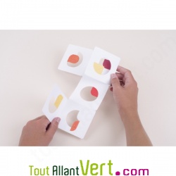 Cojito, jeu de pliage logique - Mod�le rond, d�s 7 ans