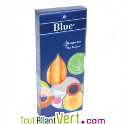 Lot de 4 bougies st�arine v�g�tale bio 20cm brun or