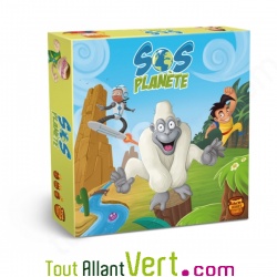 Jeu de plateau coop�ratif : SOS Plan�te, 7 ans et +