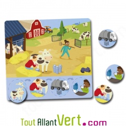 Jeu de loto : Produits de la ferme