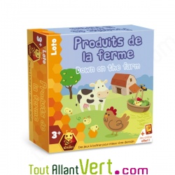 Jeu de loto : Produits de la ferme