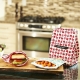 Sac isotherme lunchbag fruit rouge et blanc