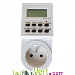 Programmateur digital journalier ou hebdomadaire 16A