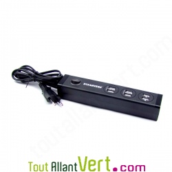 Multiprise USB universel 6 ports intelligent avec interrupteur