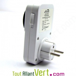 Programmateur m�canique 24h pour appareil �lectrique 3680W