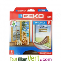Joint isolant adh�sif portes et fen�tres marron, 6 m�tres