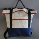 Grand sac � dos en voile de bateau recycl�, 42 cm