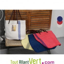 Sac  main en coton de serpillre recycl SoKpsul