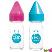 Biberon en verre sans bisphnol A, 110ml pour Jus de fruit