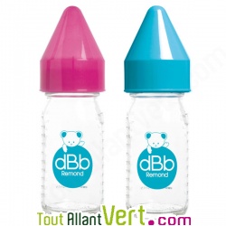 Biberon en verre sans bisph�nol A, 110ml pour Jus de fruit